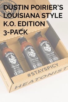 Dustin Poirier Hot Sauce - KO Edition 3 Pack N2