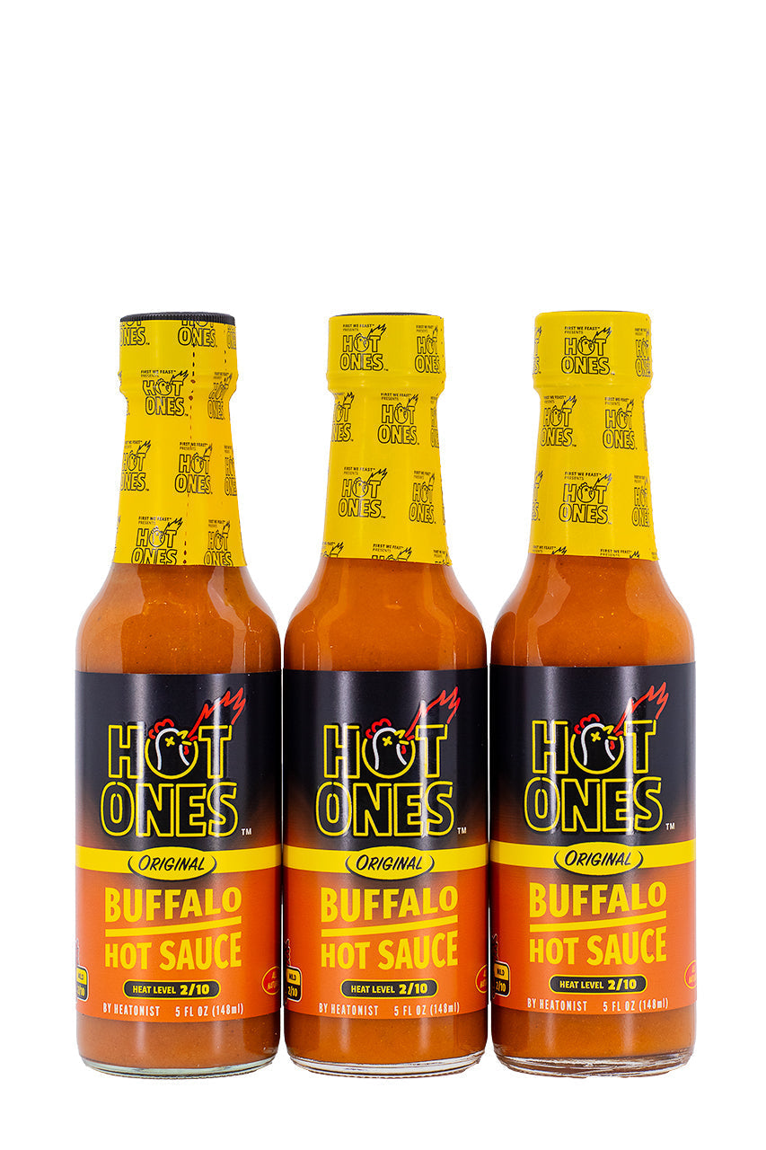 Buffalo Hot Sauce 3-Pack | Hot Ones Hot Sauce W4