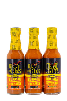 Buffalo Hot Sauce 3-Pack | Hot Ones Hot Sauce W4