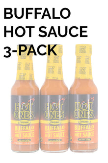 Buffalo Hot Sauce 3-Pack | Hot Ones Hot Sauce W4