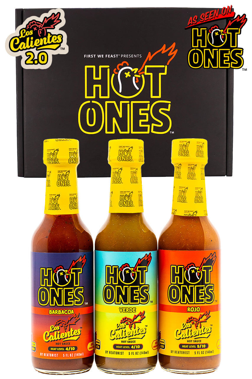 Los Calientes Trio Pack | Hot Ones Hot Sauce H9