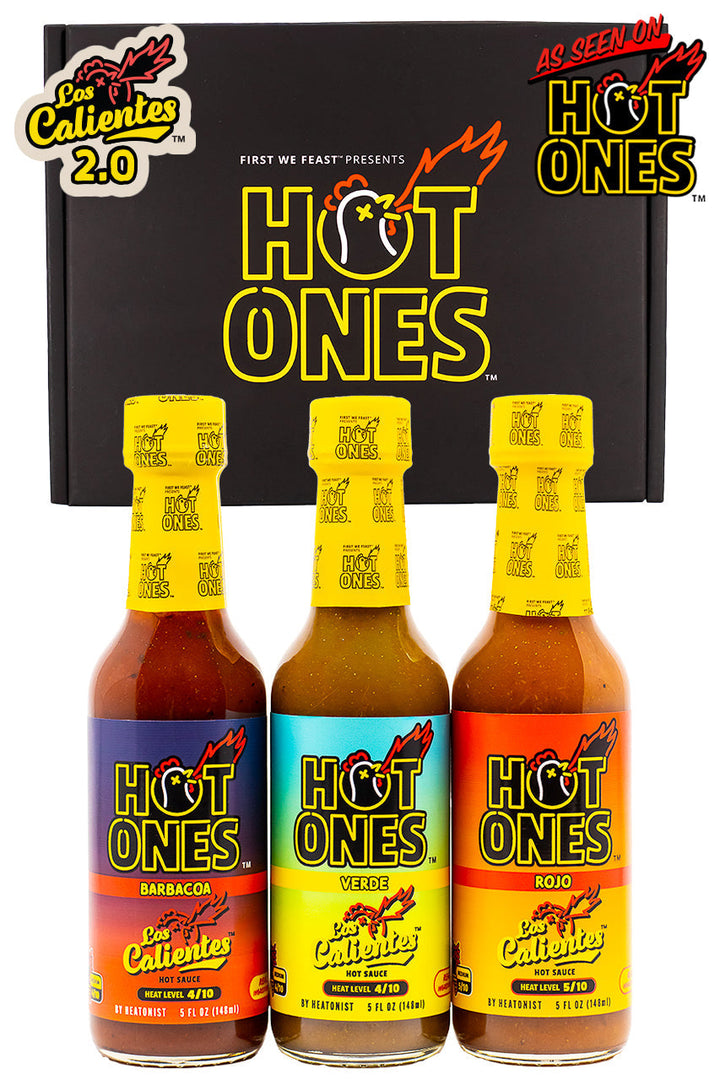 Los Calientes Trio Pack | Hot Ones Hot Sauce H9