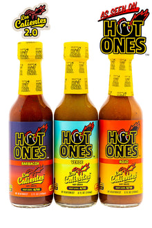 Los Calientes Trio Pack | Hot Ones Hot Sauce H9