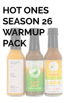 Hot Ones Hot Sauce Warmup Pack - Season 26 W9
