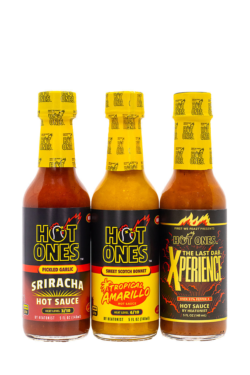 Hot Ones Hot Sauce Trio Pack - Season 27 X0