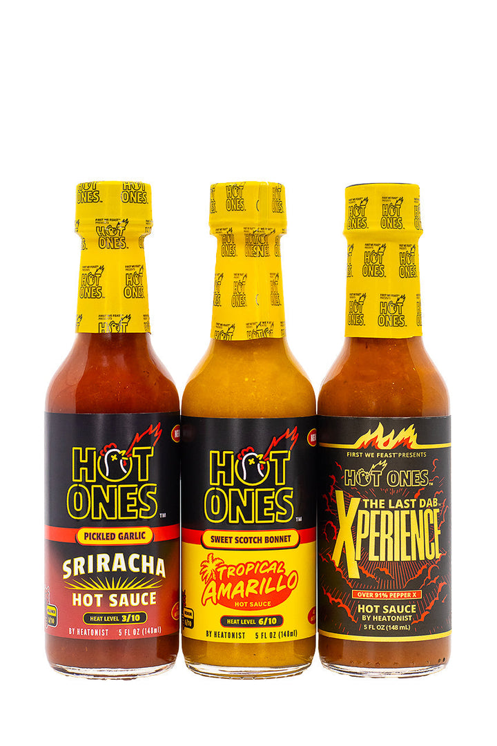 Hot Ones Hot Sauce Trio Pack - Season 27 X0