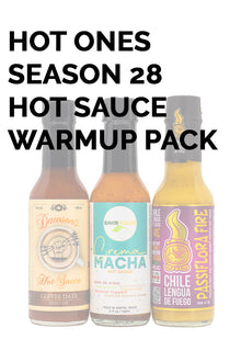 Hot Ones Hot Sauce Warm Up Pack - Season 28 E3