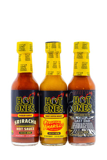 Hot Ones Hot Sauce Trio Pack - Season 29 B1