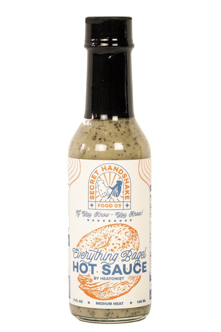 Everything Bagel Hot Sauce | Secret Handshake Food Co X3