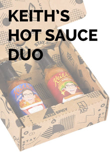 Chicken & Burger Hot Sauce Duo Pack | Keith's P2