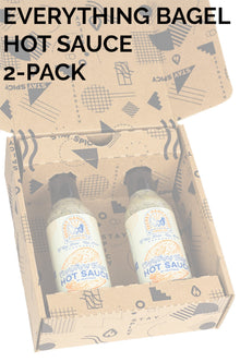 Secret Handshake Food Co Everything Bagel Hot Sauce 2-Pack I4