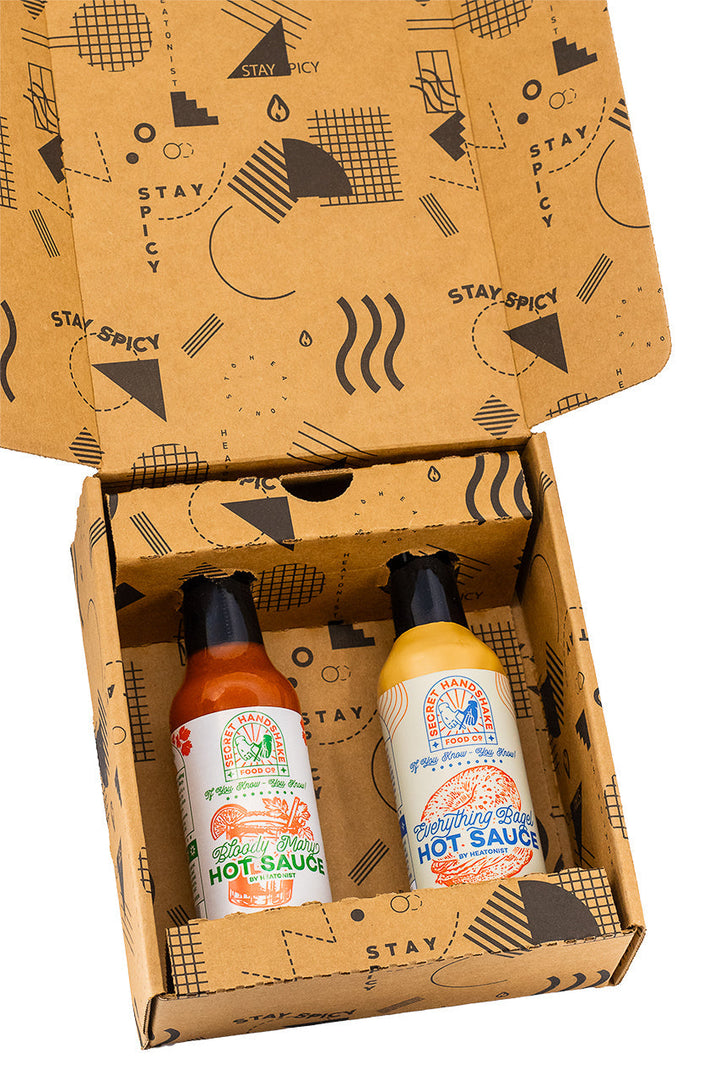 Secret Handshake Hot Sauce Duo Pack G9